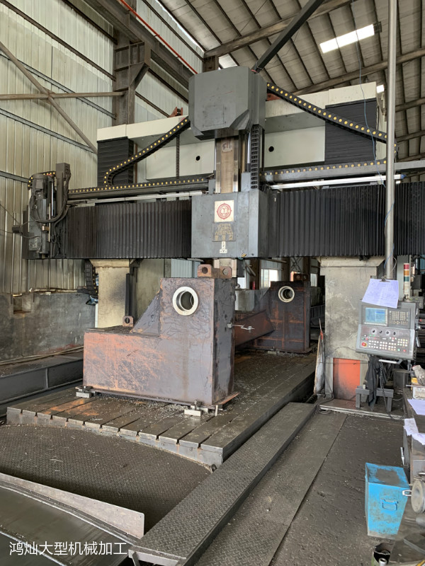 龍門銑加工絞線機(jī)床身